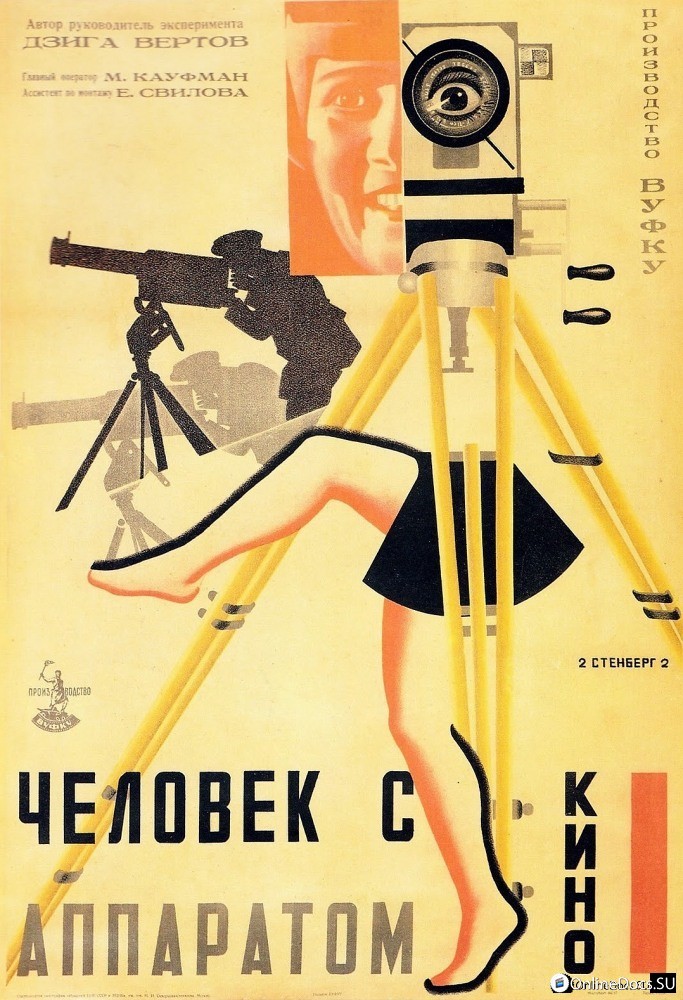 Постер Человек с киноаппаратом 