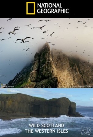 Постер Дикая Шотландия: Гебридские острова / Wild Scotland: The Western Isles (2013)    National Geographic 
